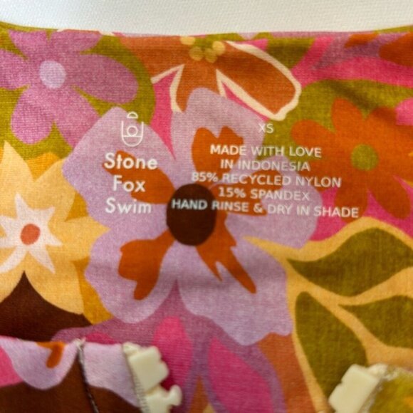 Stone Fox Rafa One  Piece Swimsuit-Retro Pop-XS-NWT - Picture 5 of 8